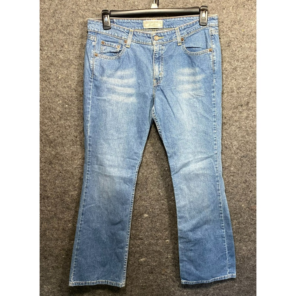 Levi's Strauss Signature Low Rise Boot Cut Jeans Juniors 13 Lightwash 36x32